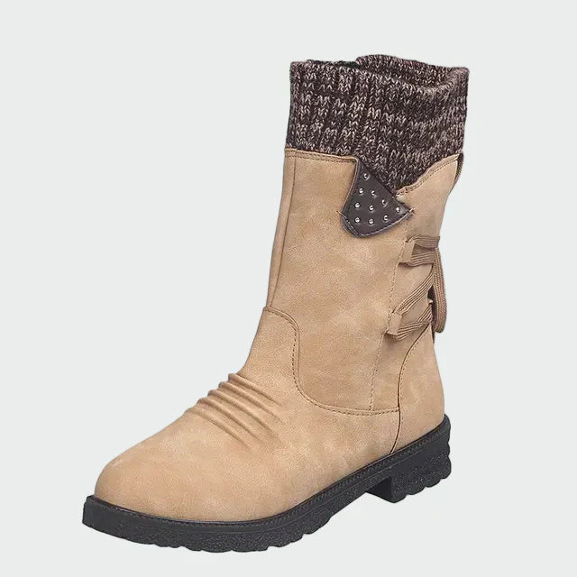 Botines de ante con estilo LuvaModa
