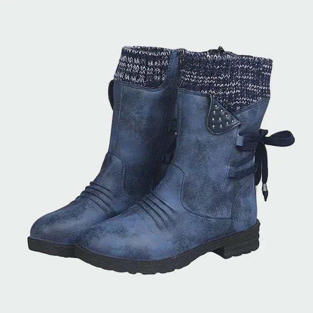 Botines de ante con estilo LuvaModa