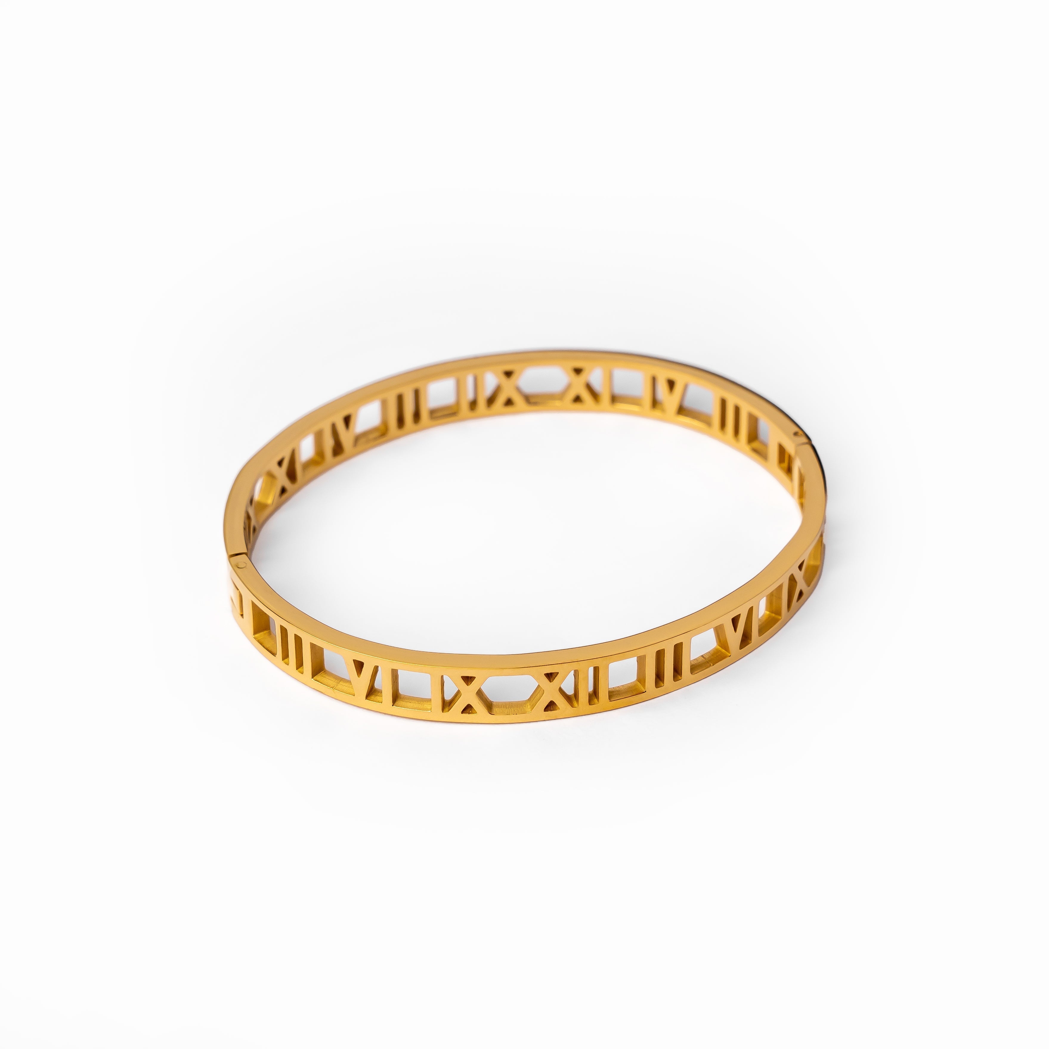 Pulsera de oro con números LuvaModa