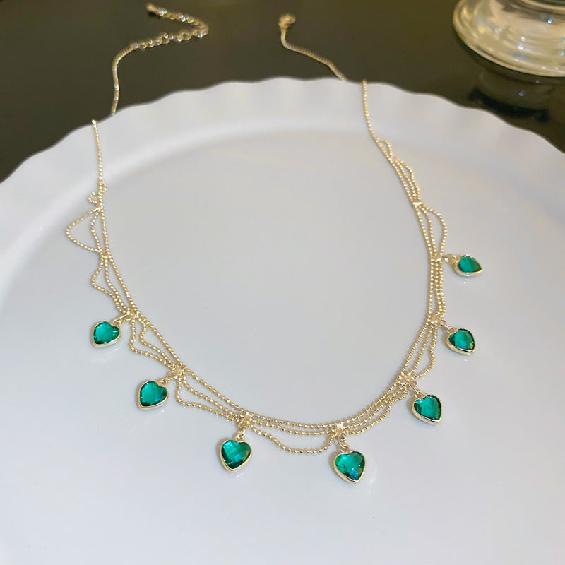 Collar de corazón LuvaModa
