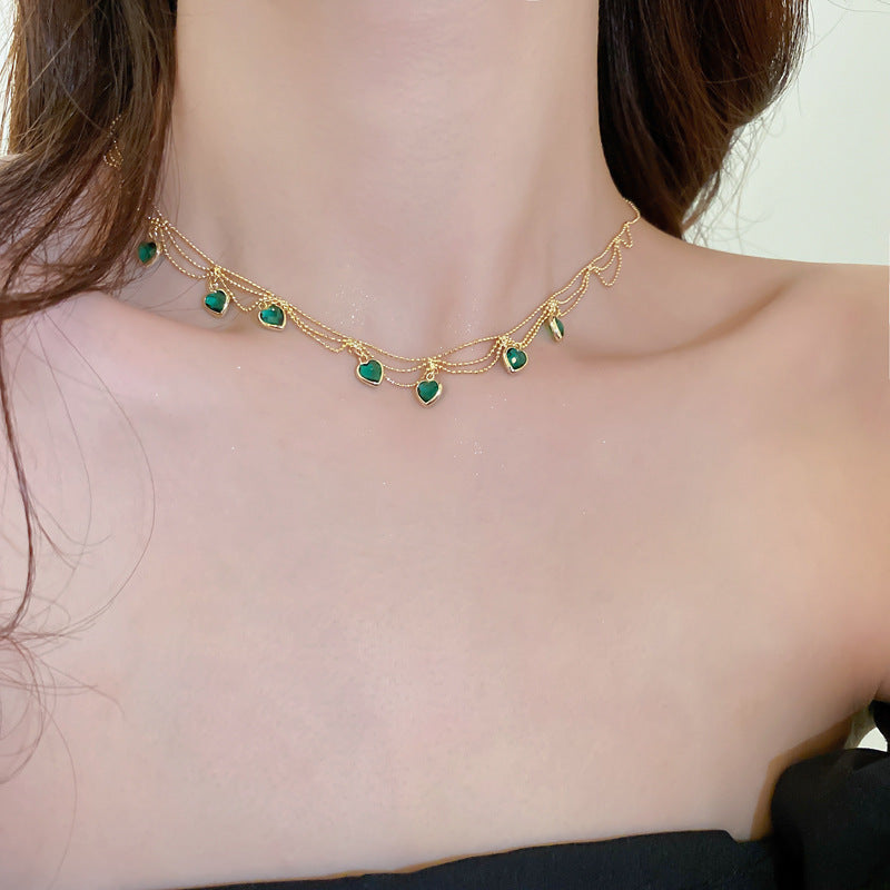 Collar de corazón LuvaModa