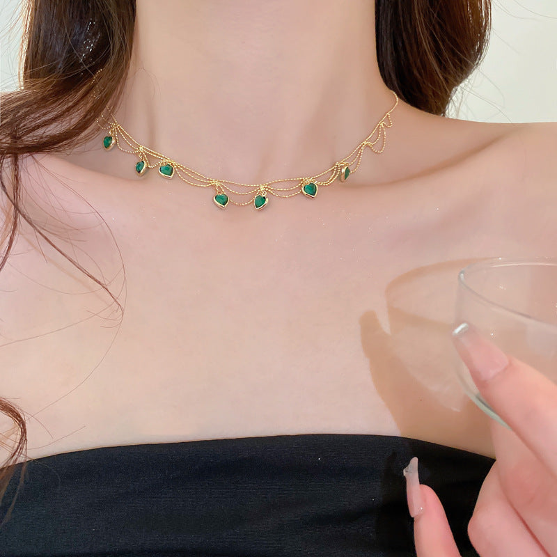 Collar de corazón LuvaModa