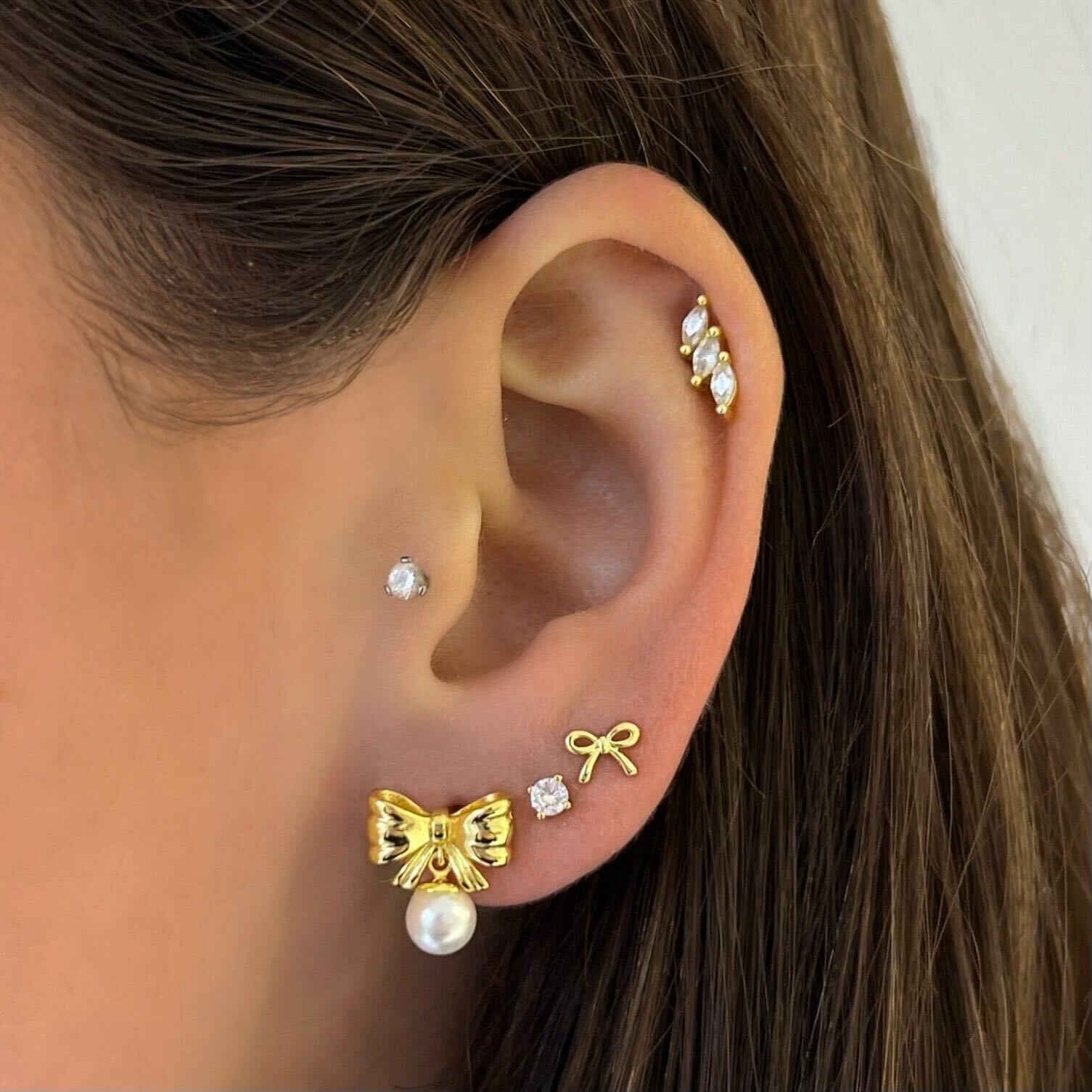 Pendientes de lazo LuvaModa