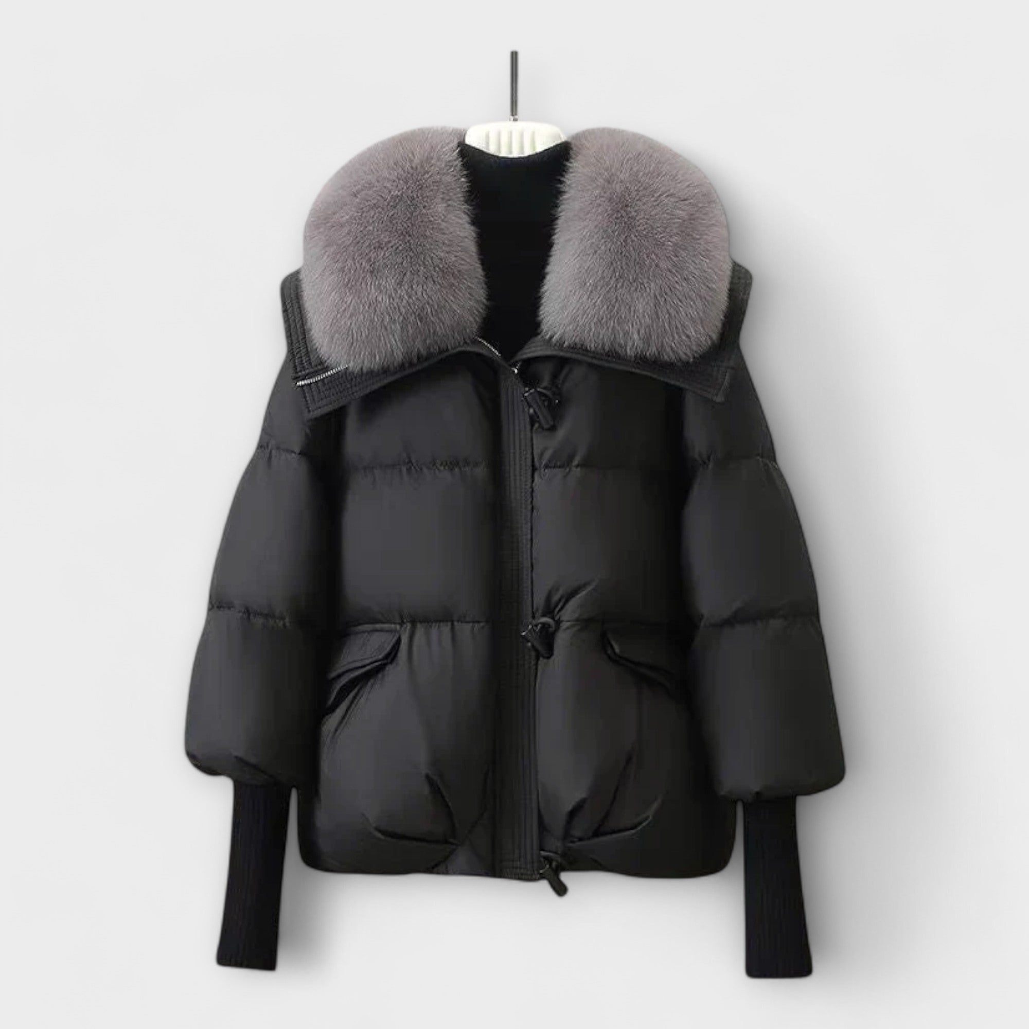 Lucina - Chaqueta de piel con estilo Luvamoda