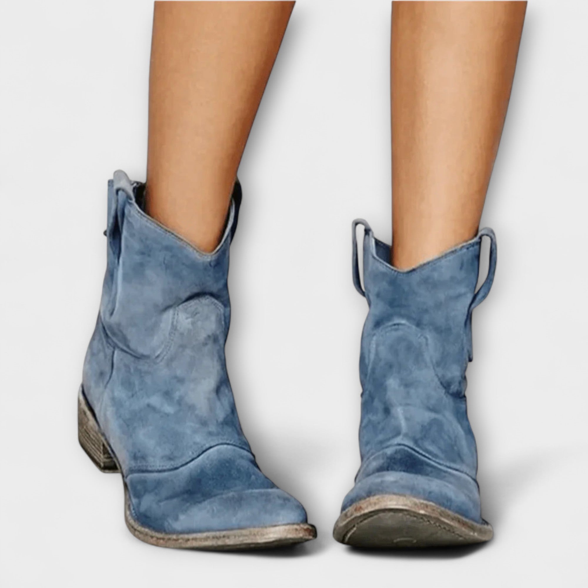 Sami - Botines de ante estilo Savannah LuvaModa