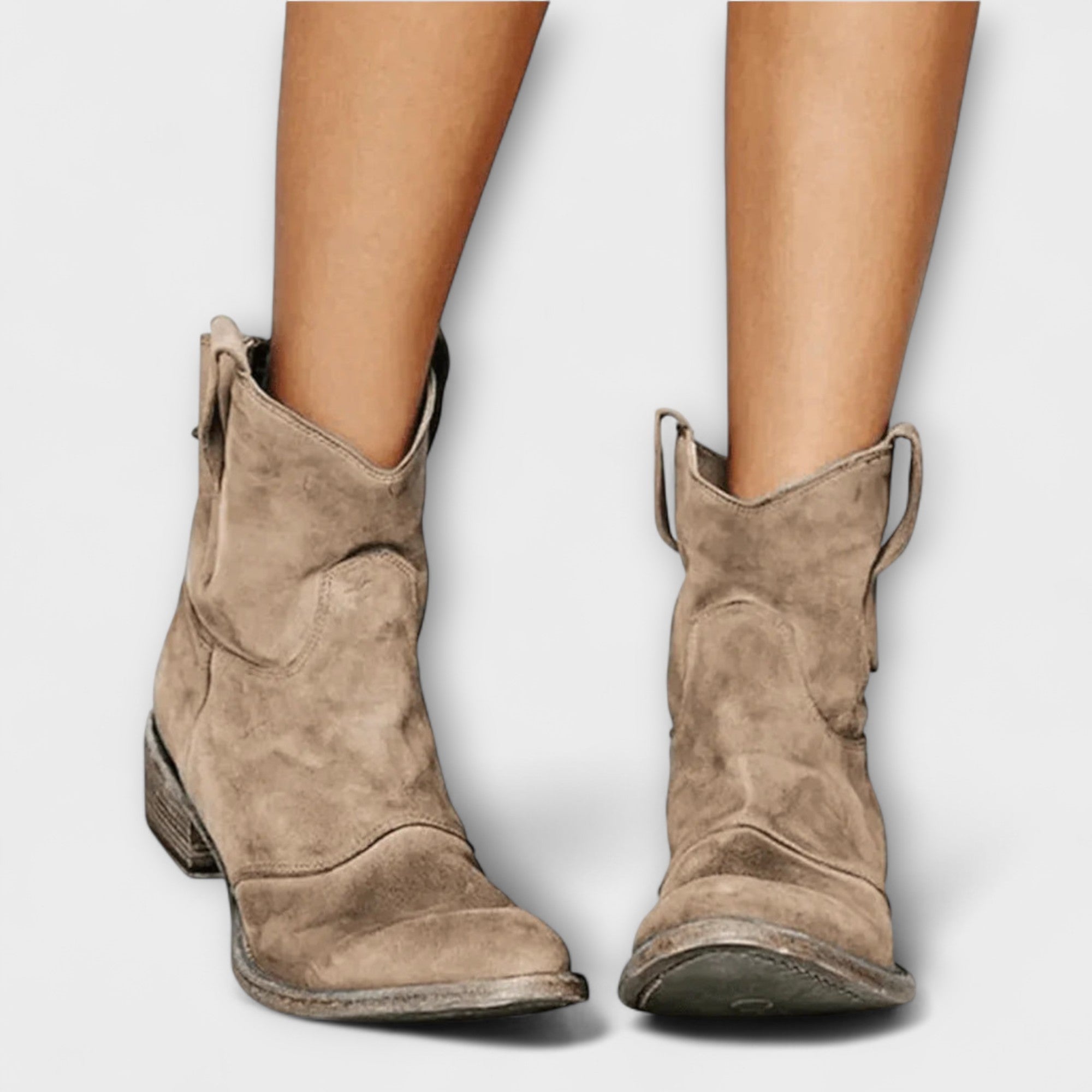 Sami - Botines de ante estilo Savannah LuvaModa