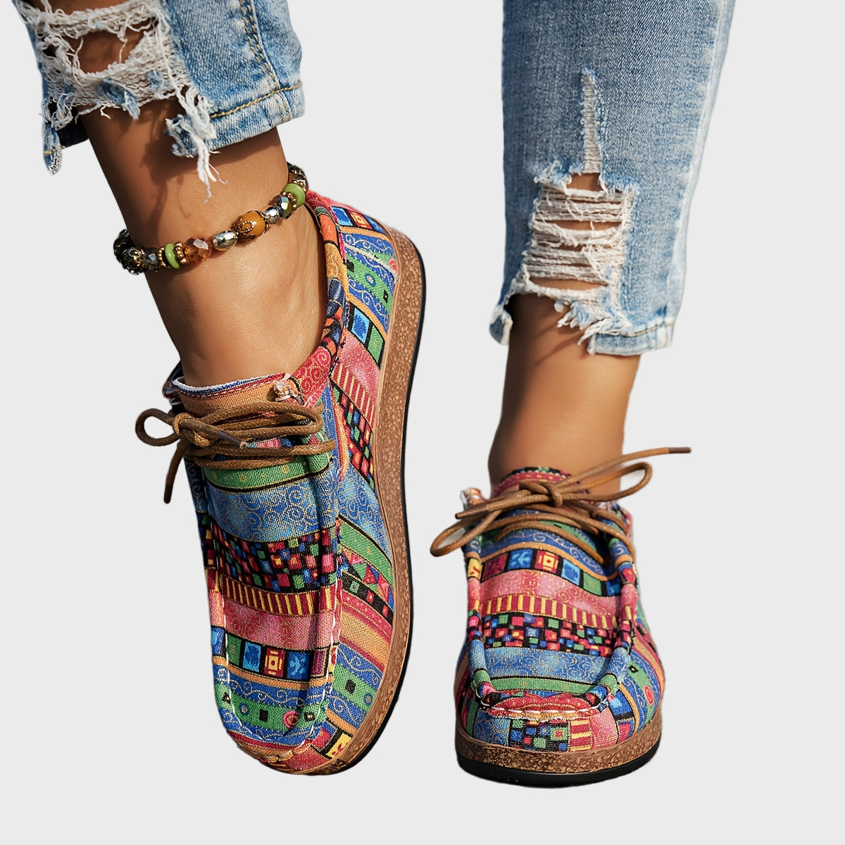 Zapatos bohemios coloridos LuvaModa