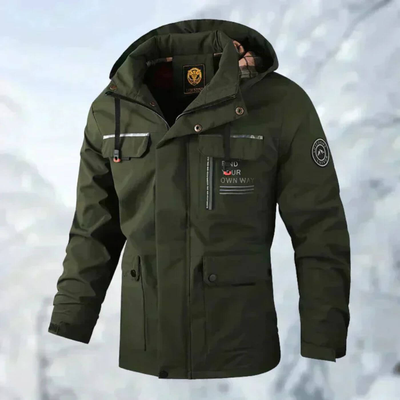 FYOW™ | Chaqueta Exterior Impermeable LuvaModa
