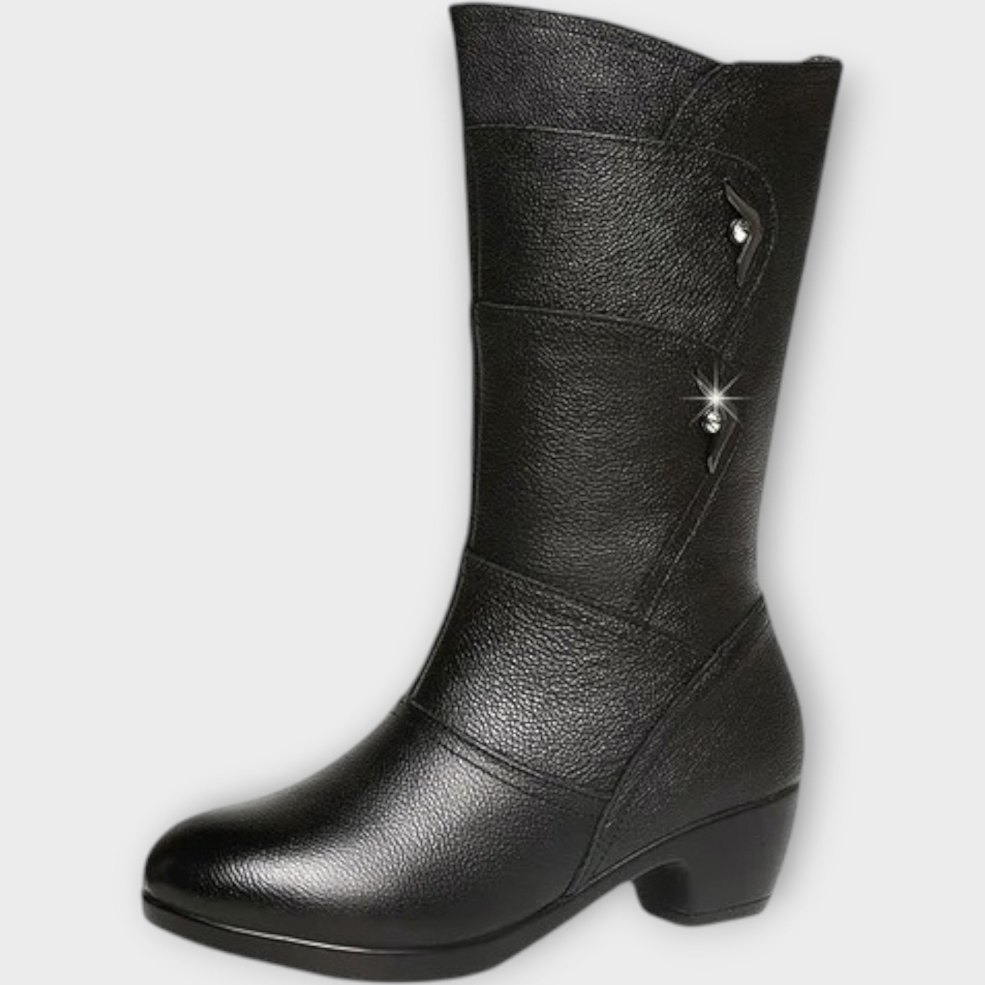 Botas con diseño elegante y ajuste cómodo LuvaModa