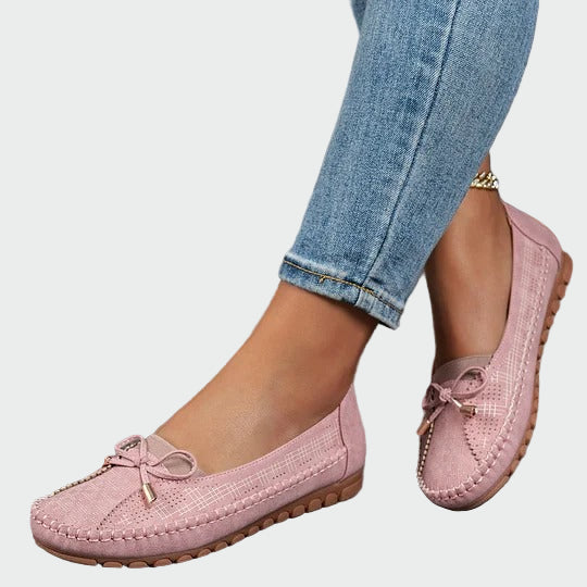 Zapatos cómodos sin cordones con suela ortopédica LuvaModa