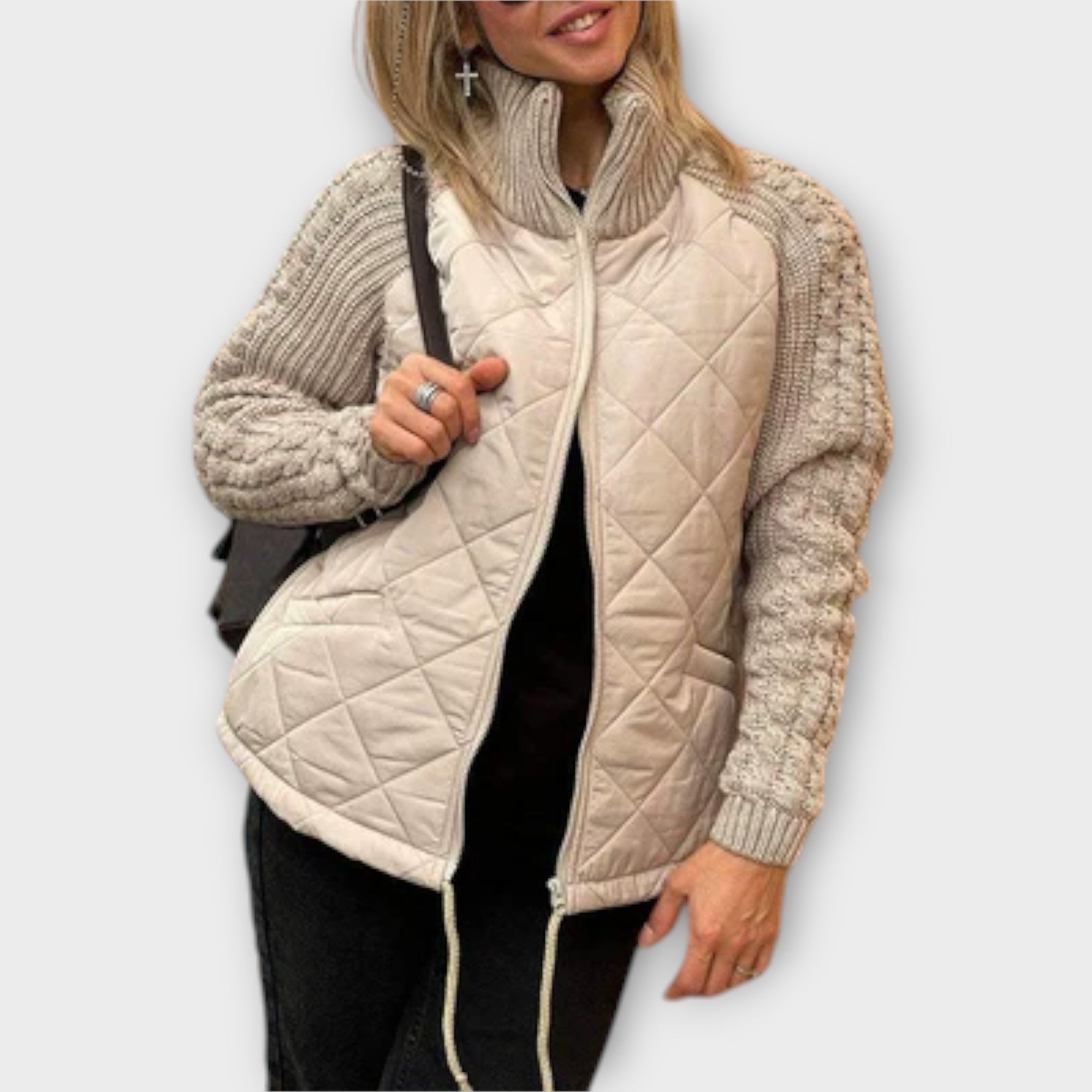Valerie - Chaqueta de cuello alto Luvamoda